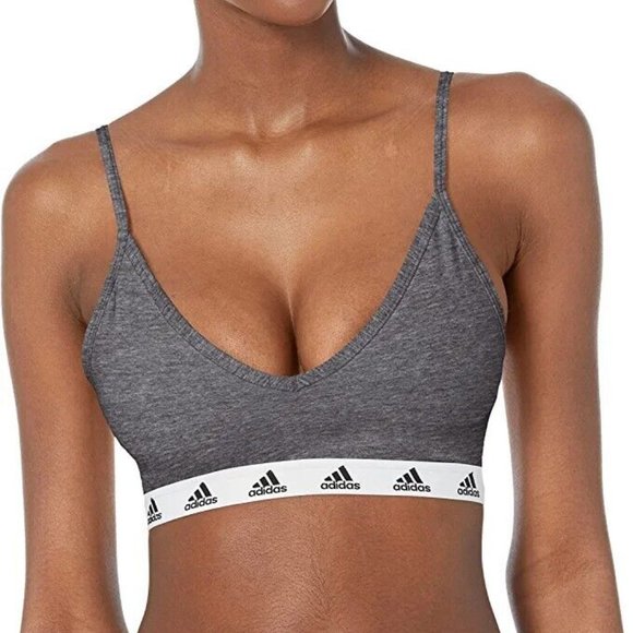 adidas Intimates & Sleepwear 2pk Adidas Gray Purebare Light Support